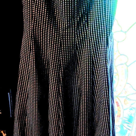 STAUD Black and White Maxi Skirt - Picture 1 of 3